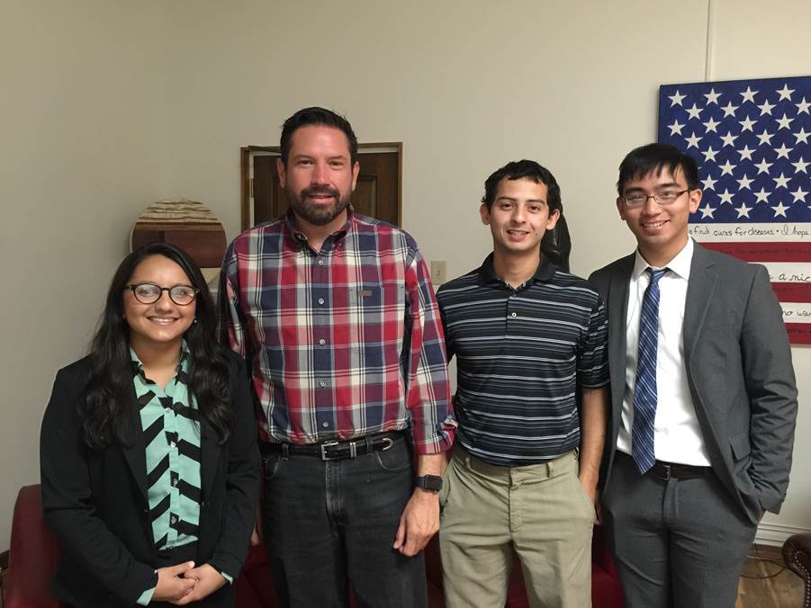 2016 Interns Meeting Santa Fe Mayor Javier Gonzales