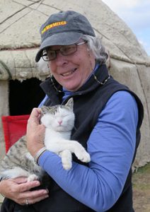 Paula Lozar yurt camp at Lake Son-Kul, Kyrgyzstan